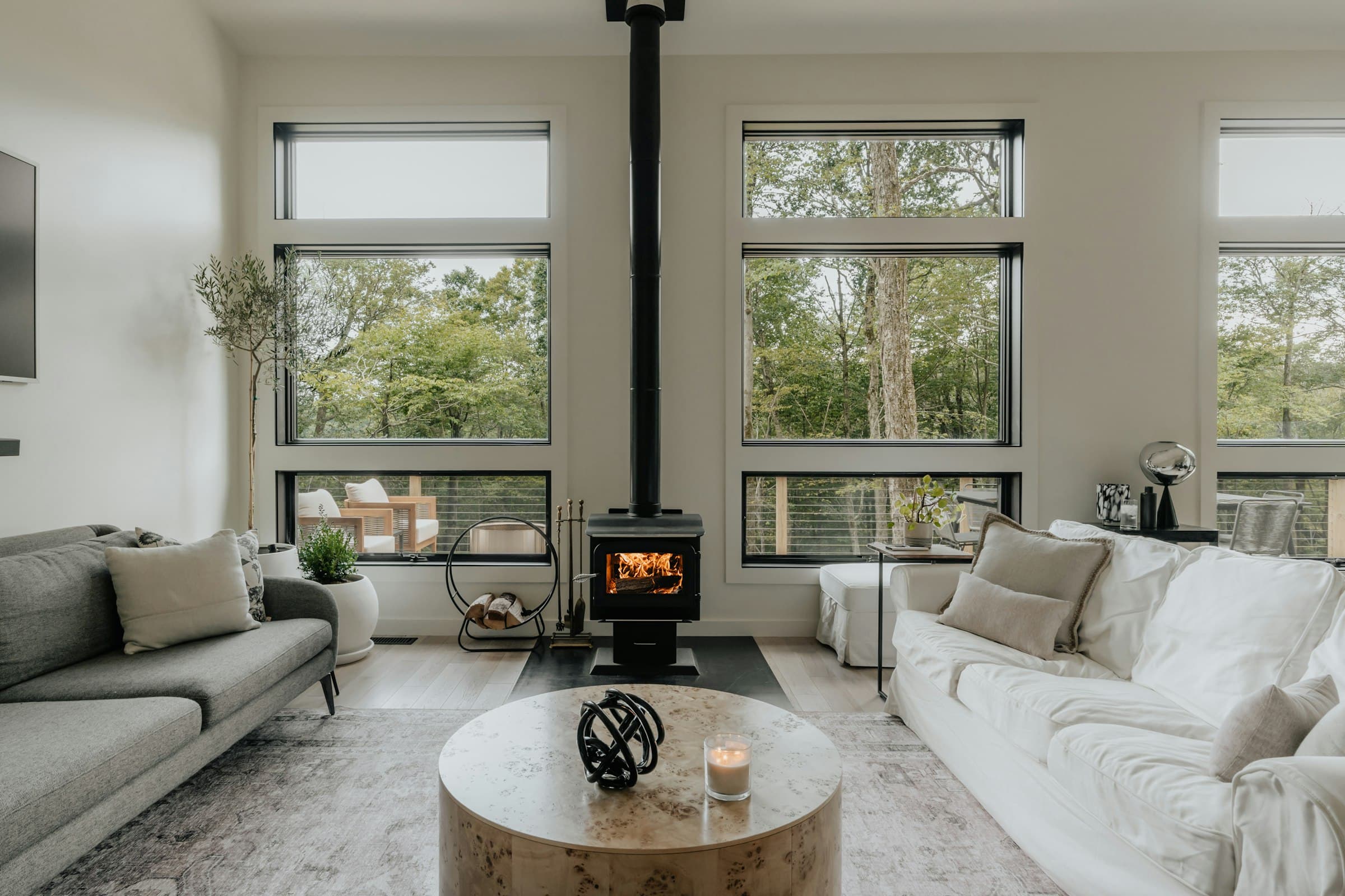 An interior from the Loam storefront, one of the four designs included.