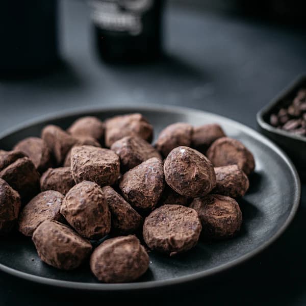 Chocolate mochi
